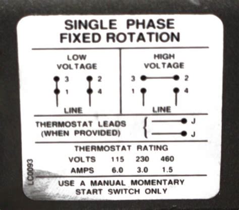 Emerson 1hp Electric Motor Wiring Diagram - Wiring Diagram Pictures