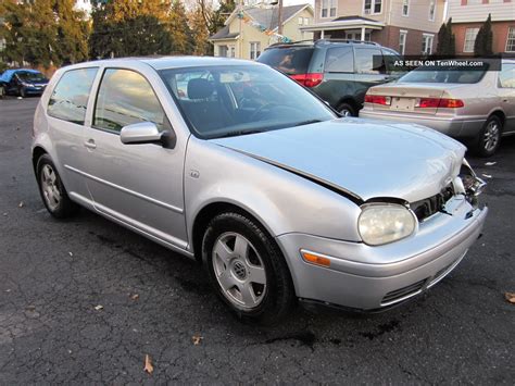 2001 Volkswagen Golf Gti Gls Hatchback 2 - Door 1. 8l