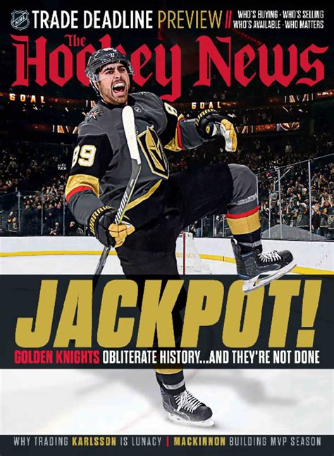 The Hockey News Magazine | Insight into the World of Hockey - DiscountMags.com