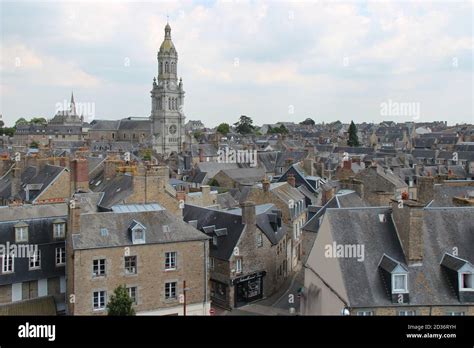 city of avranches in normandy (france Stock Photo - Alamy