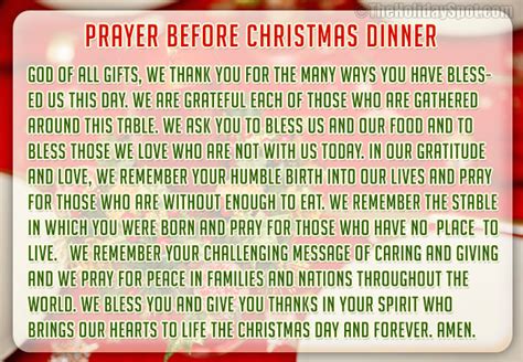 The top 21 Ideas About Christmas Dinner Prayers Short – Most Popular ...