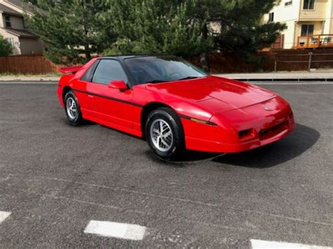 1985 Pontiac Fiero GT 1985 Pontiac Fiero GT - Low Original Miles ...