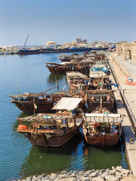 Sharjah - port stock image. Image of antique, ocean - 142768845