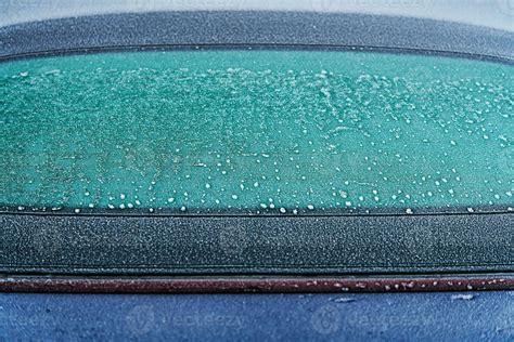 Frozen Rear Car Window 24609066 Stock Photo at Vecteezy