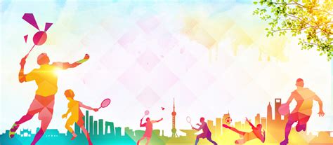 Color Tennis Sport Advertising Background, Advertising Background ...