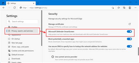 Configure Windows Defender Smartscreen Settings For App Browser – NBKomputer