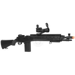 AGM M14 SOCOM RIS Airsoft Sniper Rifle w/ Flashlight and Scope ...