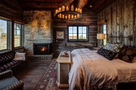 Dreamy Utah mountain retreat boasting rustic yet elegant atmosphere | Rustic bedroom, Cabin ...