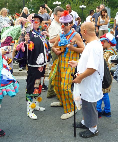 Clowning Around Union Square - New York Cliché