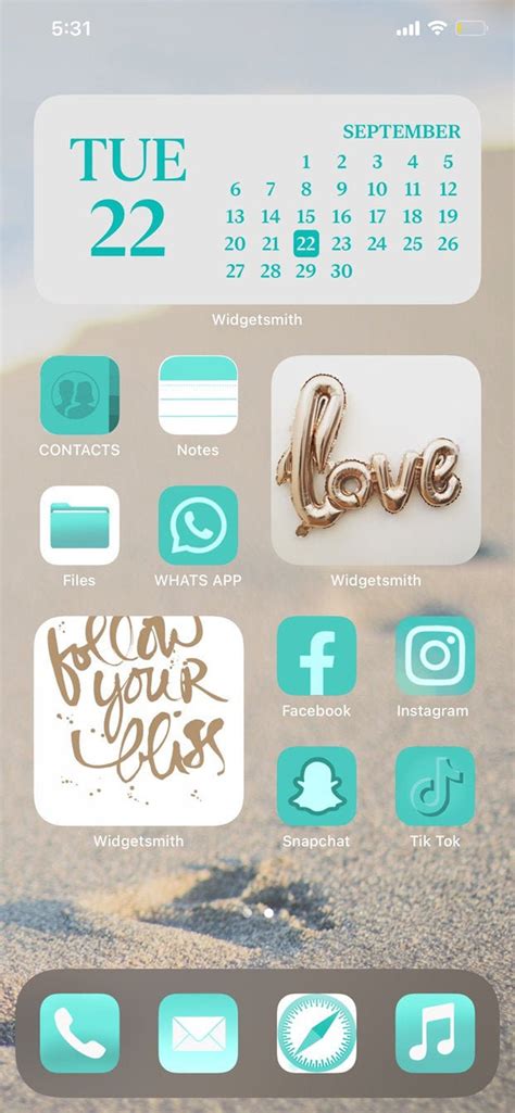 iOS14 Aesthetic App Icon Themes