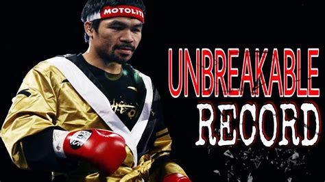 WHY MANNY PACQUIAO BOXING RECORD WILL NEVER BE BROKEN AFTER RETIERMENT (RED ROOM SPORTS) - YouTube