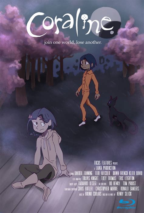 Coraline movie poster by Makisakura on DeviantArt