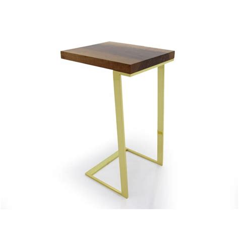 Table square shape on the leg of copper L'origine - Luxury furniture MR