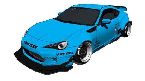 Toyota - GT86 Rocket Bunny V2 | 3D Warehouse