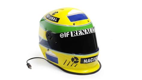 Ayrton Senna’s F1 helmet selling from USD100,000 - Automacha