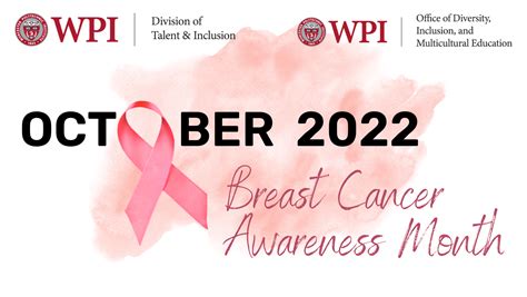 WPI Observes Breast Cancer Awareness Month 2022 | Worcester Polytechnic ...