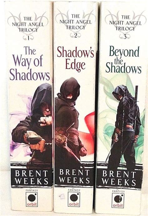 Brent Weeks Lot of 1-3 The Night Angel Trilogy The Way of Shadows Shadow's Edge | The night ...