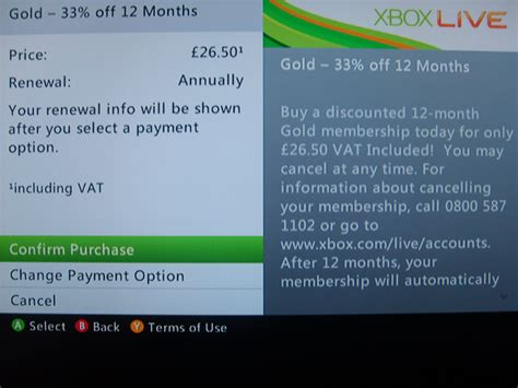 Xbox Live 12 Month Gold Membership £26.50 | Xbox 360 offers and deals