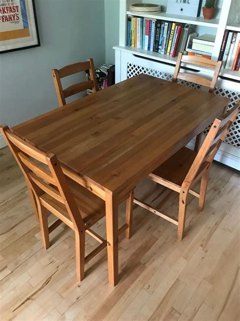 Ikea Jokkmokk Wooden Dining Table and 4 Chairs | in Wandsworth, London | Gumtree