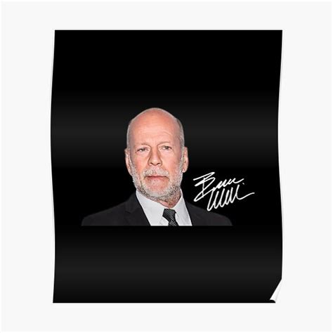 "Bruce Willis" Poster for Sale by DTJKVStore | Redbubble