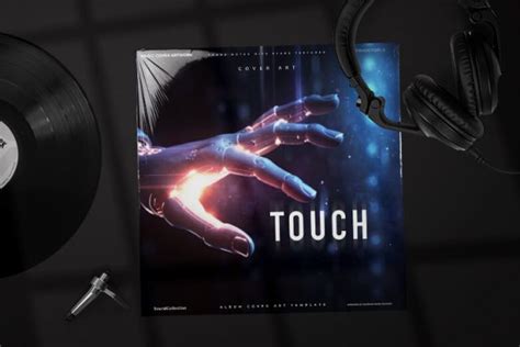 Touch Premade Cover Art - Photoshop PSD