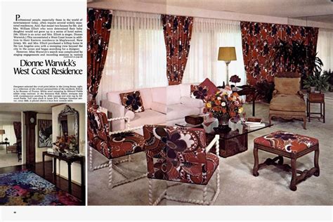 Dionne Warwick's West Coast Residence | Architectural Digest | JULY/AUGUST 1971