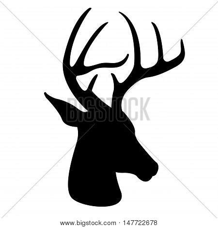 Deer Profile Silhouette