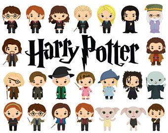 draw so cute harry potter characters - Clip Art Library