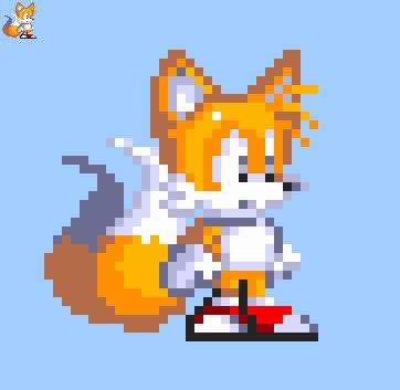 My version of Sonic 3 styled Tails sprite by ericgl1996 on DeviantArt