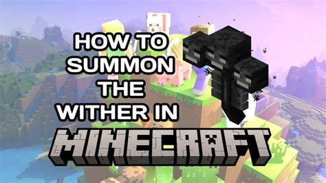 How to summon the Wither in Minecraft - EliteCreatures - 3D Model Shop