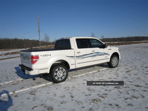 2012 Ford F - 150 Ecoboost Platinum Crew Cab 4x4 (crew) Truck Turbo 3. 5l