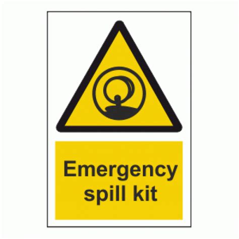 Emergency Spill Kit Sign | Spill Kit Signs | Safety Sign and Notices