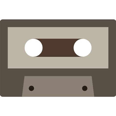 Music Player Cassette Vector SVG Icon - SVG Repo