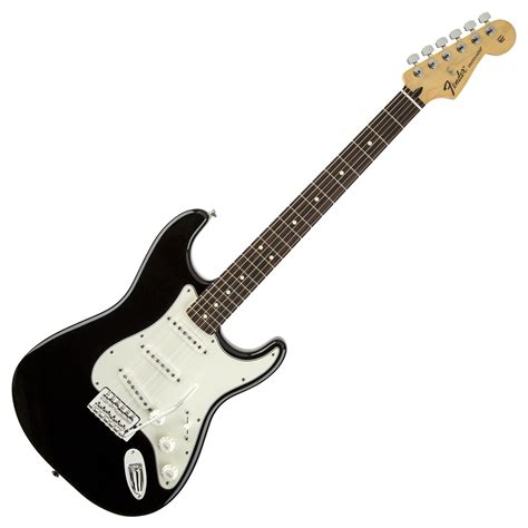 Fender Standard Stratocaster, RW, Black at Gear4music