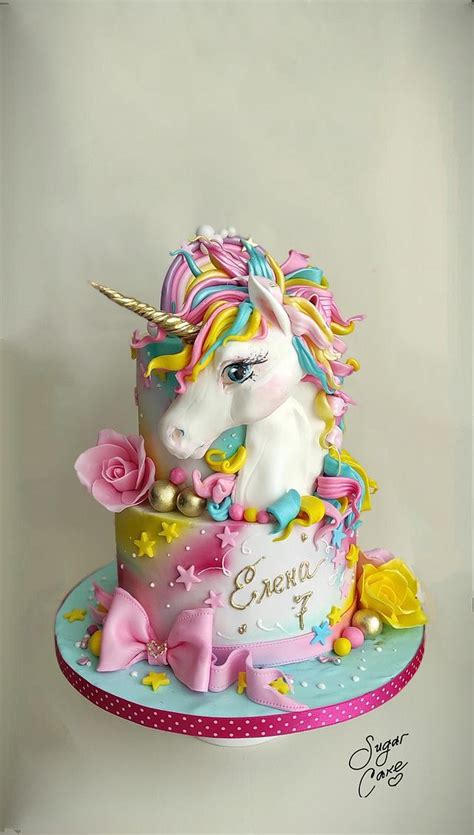 Unicorn love - Decorated Cake by Tanya Shengarova - CakesDecor