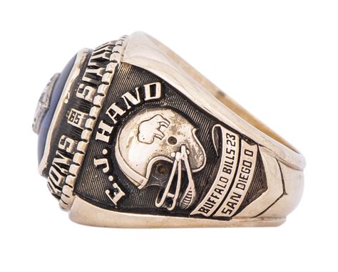 Lot Detail - 1965 Buffalo Bills AFL Championship Ring