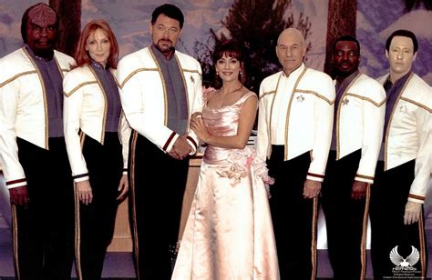 Riker and Troi wedding | Fandom star trek, Star trek cast, Star trek