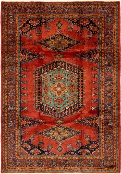 Red 8' x 11' 6 Viss Persian Rug | eSaleRugs