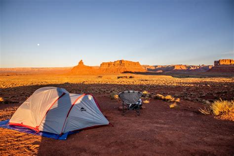 Photo of Camp in the Valley of the Gods