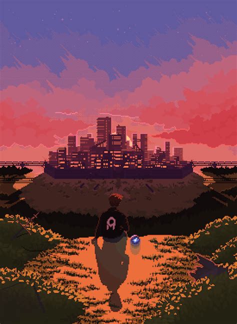 Art is Nice | Anime pixel art, Pixel art, Pixel art landscape