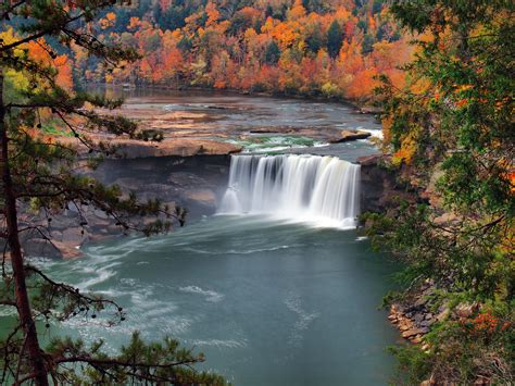 Cumberland Falls, Kentucky : r/Waterfalls