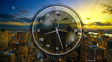 Windows 10 Analog Clock Screensaver - New York Clock Screensaver ...