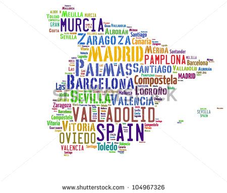 clipart spain word - Clip Art Library