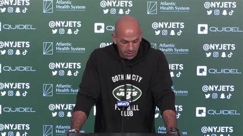 Robert Saleh Press Conference (11/28) | Week 13 | journalist, Chicago ...