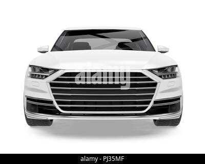 Luxury Sedan Car Isolated Stock Photo - Alamy