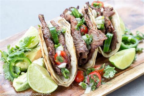 Arrachera Tacos: Amazing Grilled Skirt Steak Tacos – Homemade Italian ...