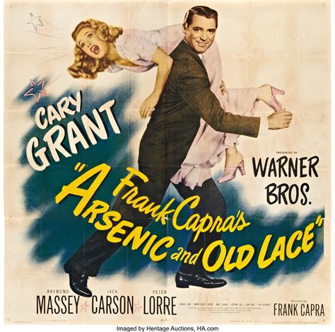 Arsenic and Old Lace (Warner Brothers, 1944). Six Sheet (81" X | Lot #89368 | Heritage Auctions