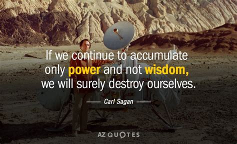 TOP 25 CARL SAGAN QUOTES ON SCIENCE & UNIVERSE | A-Z Quotes