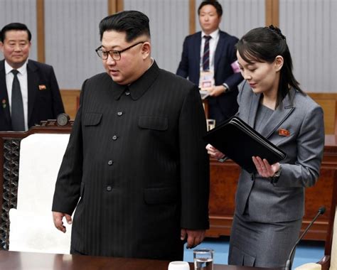 Kim Jong Un Sister : Kim Jong Un's little sister rushed off feet during ...