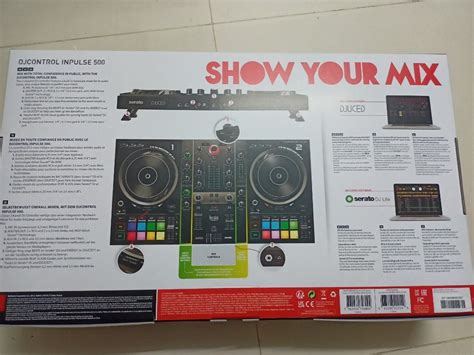 Hercules DJControl Inpulse 500, Audio, Other Audio Equipment on Carousell